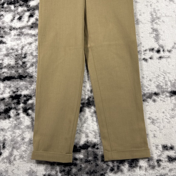 Lauren‎ Ralph Lauren Pants Womens Size 8 Beige Virgin Wool Stretch Equestrian - Picture 4 of 13